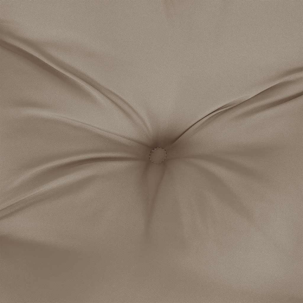 Μαξιλάρι Πάγκου Κήπου Taupe 100x(50+50)x7 εκ. Ύφασμα Oxford 6