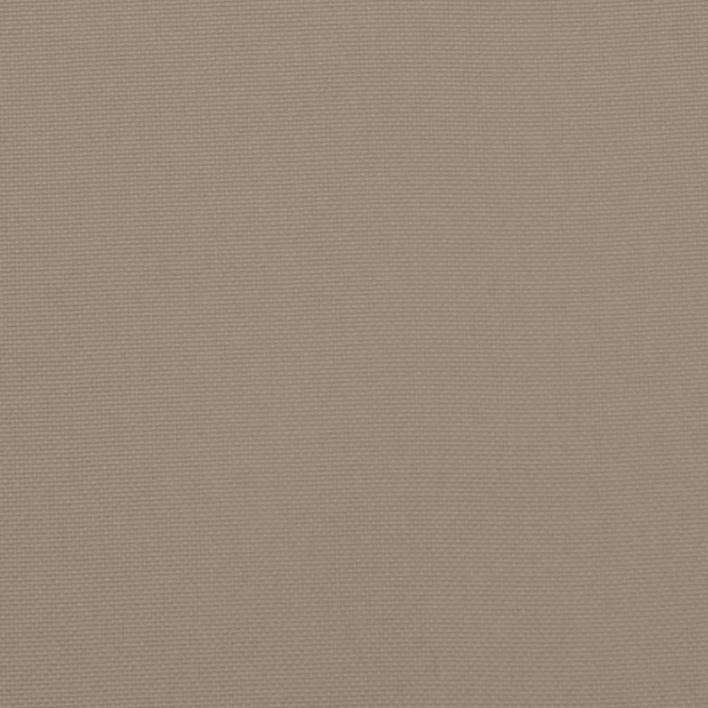 Μαξιλάρι Πάγκου Κήπου Taupe 100x(50+50)x7 εκ. Ύφασμα Oxford 7