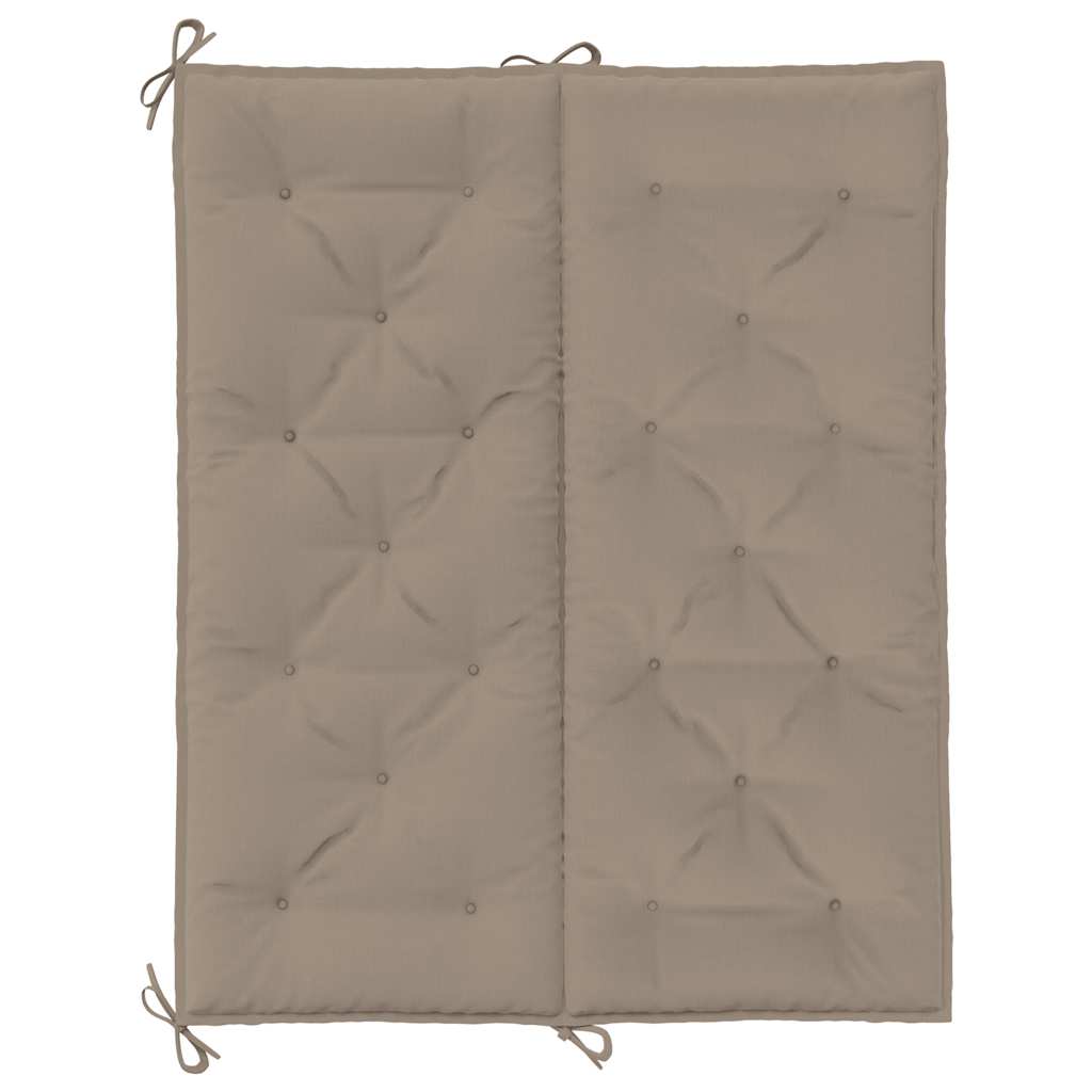 Μαξιλάρι Πάγκου Κήπου Taupe 120x(50+50)x7 εκ. Ύφασμα Oxford 6