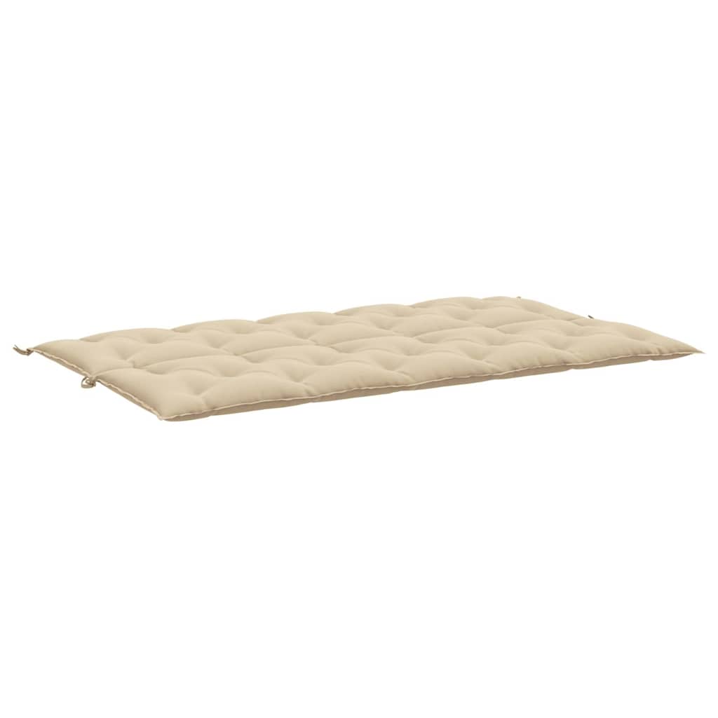 Μαξιλάρι Πάγκου Κήπου Γκρι 180x(50+50)x7 εκ. Ύφασμα Oxford 5