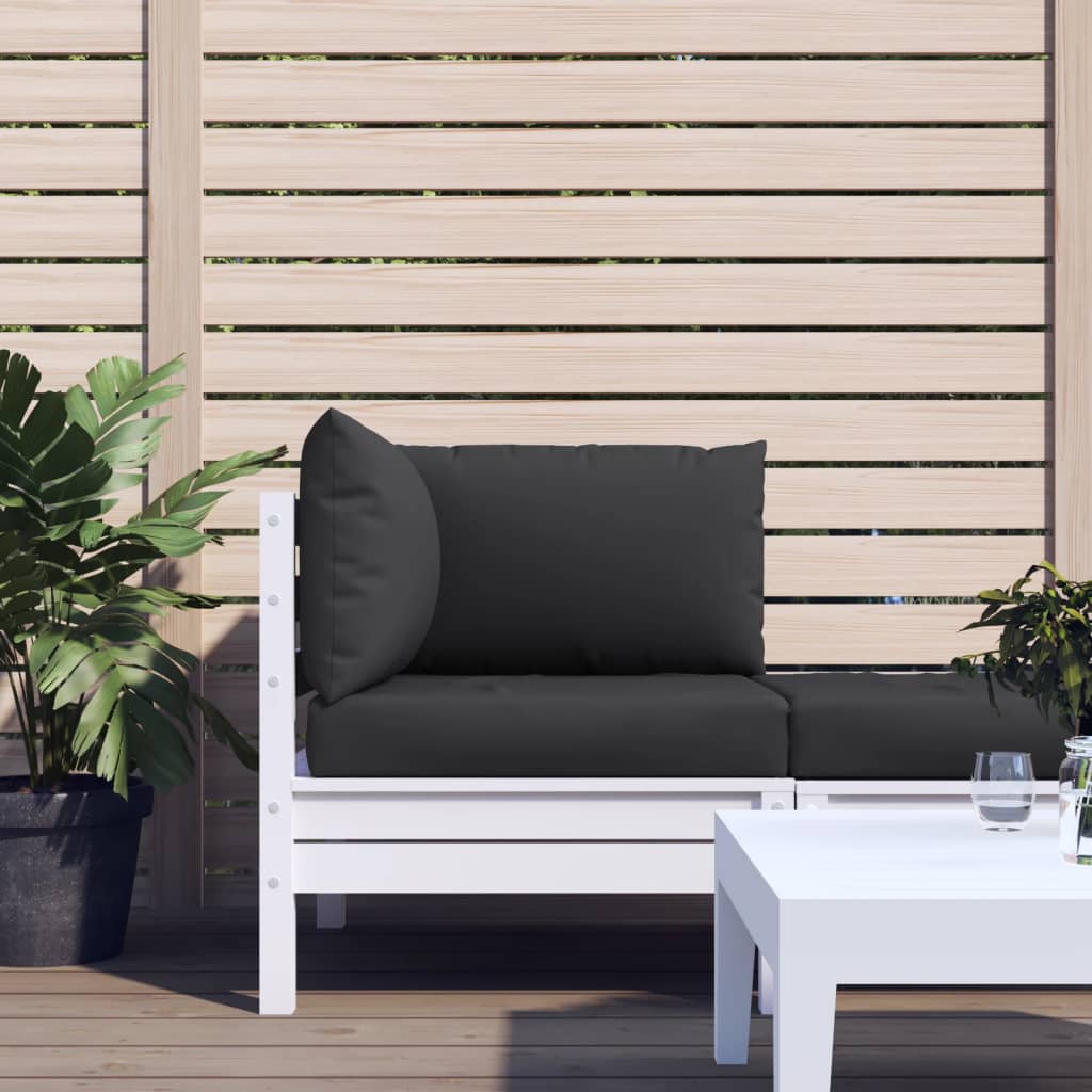 Μαξιλάρια παλετών 3 τμχ Μαύρο από ύφασμα Oxford 1