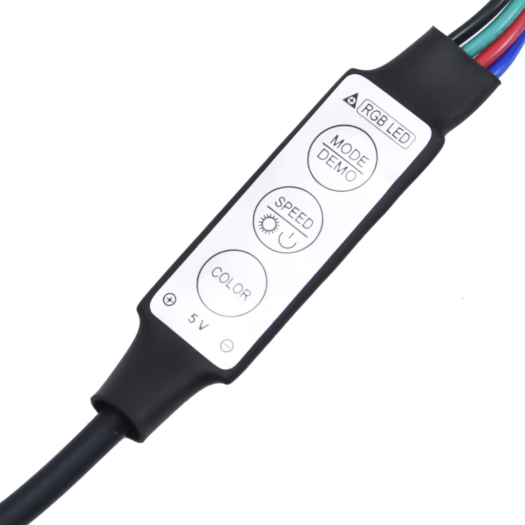 Έπιπλο Τηλεόρασης με LED Sonoma Δρυς 180x35x40 εκ. 10