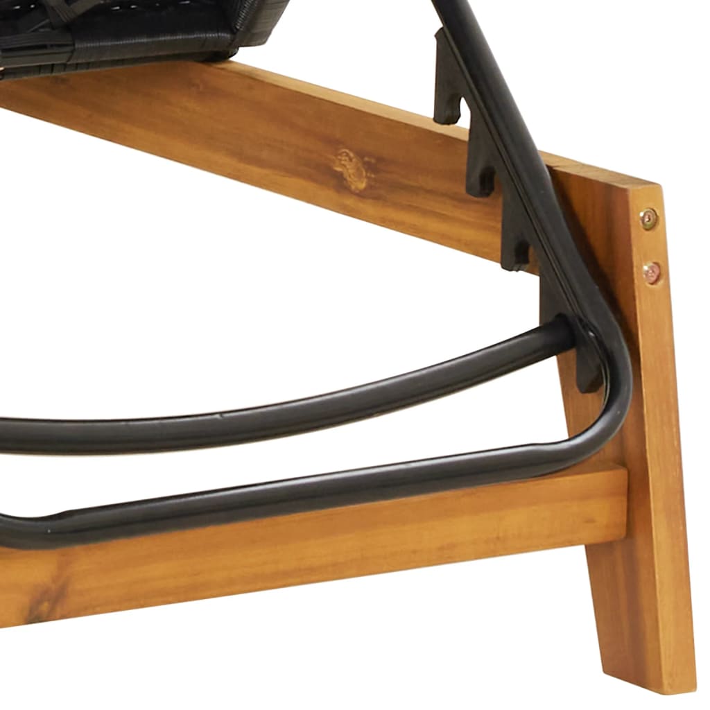 Σαλόνι Κήπου Σετ 3 τεμ. Συνθετικό Ρατάν & Μασίφ Ξύλο Ακακίας 8