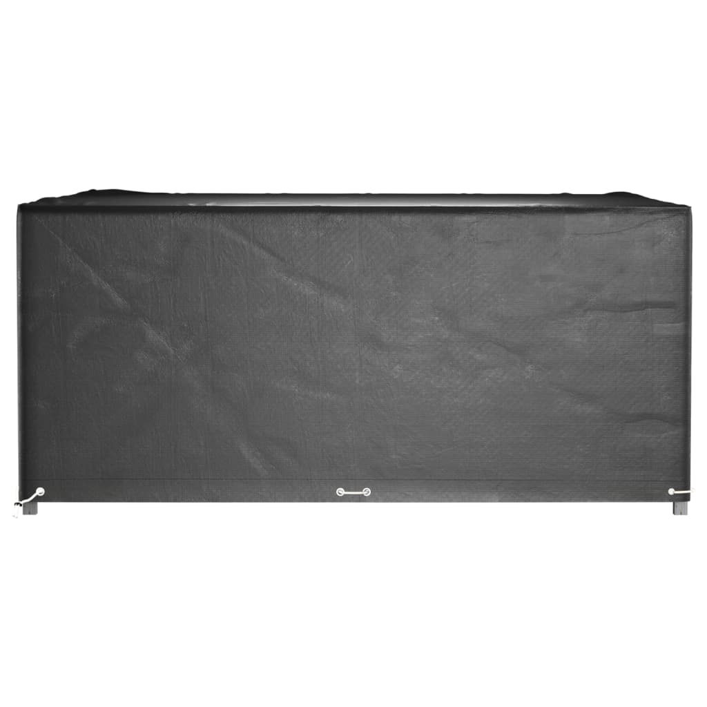 Κάλυμμα Επίπλων Κήπου 2 τεμ Τετράγ. με 16 Κρίκους 300x300x75 εκ 3