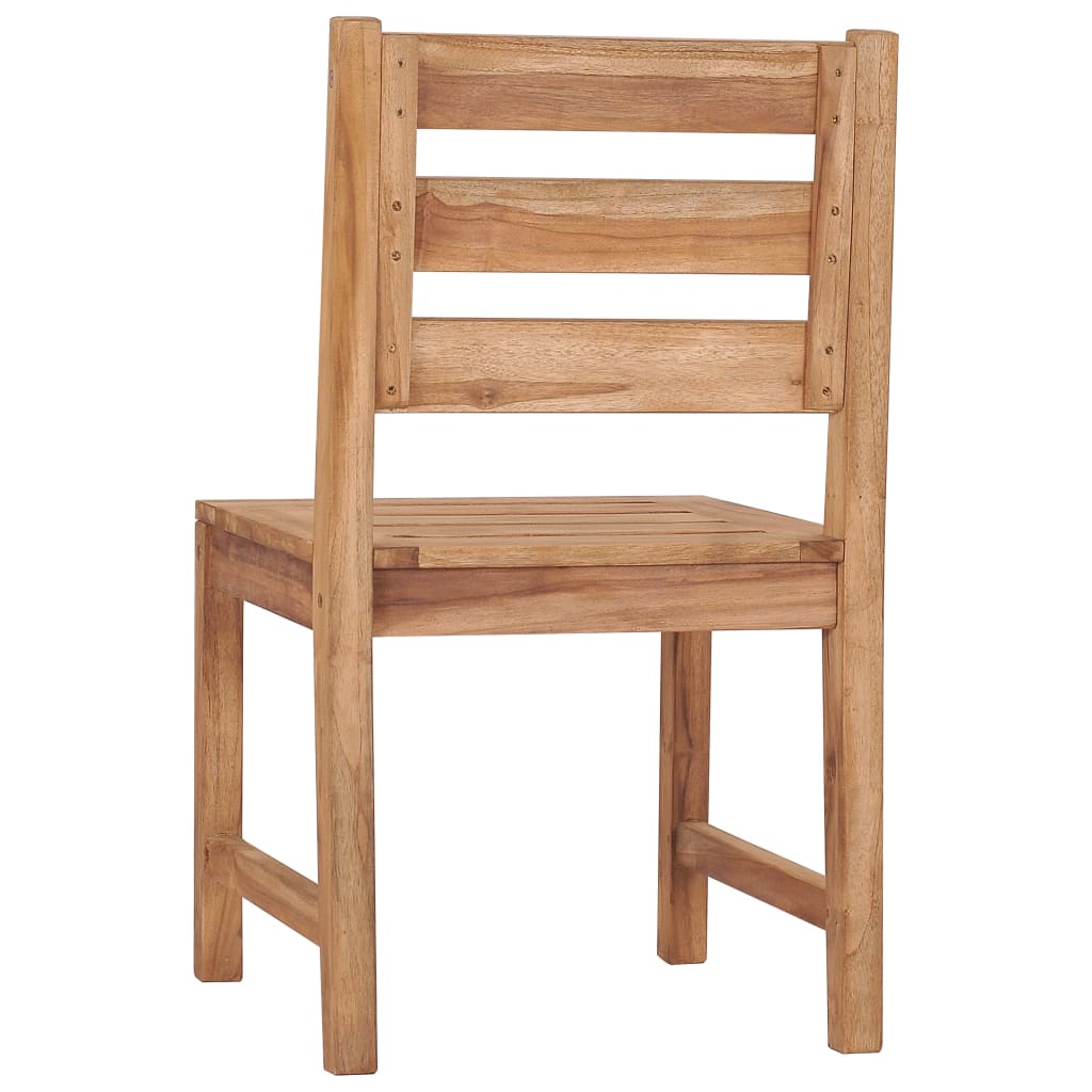Καρέκλες Κήπου 2 τεμ. από Μασίφ Ξύλο Teak 5