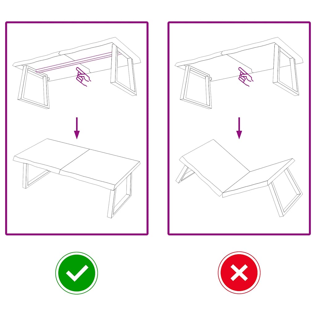 Επιφάνεια Τραπεζιού 120x60x(2-6)εκ Ακατέργαστο Μασίφ Ξύλο Δρυός 4