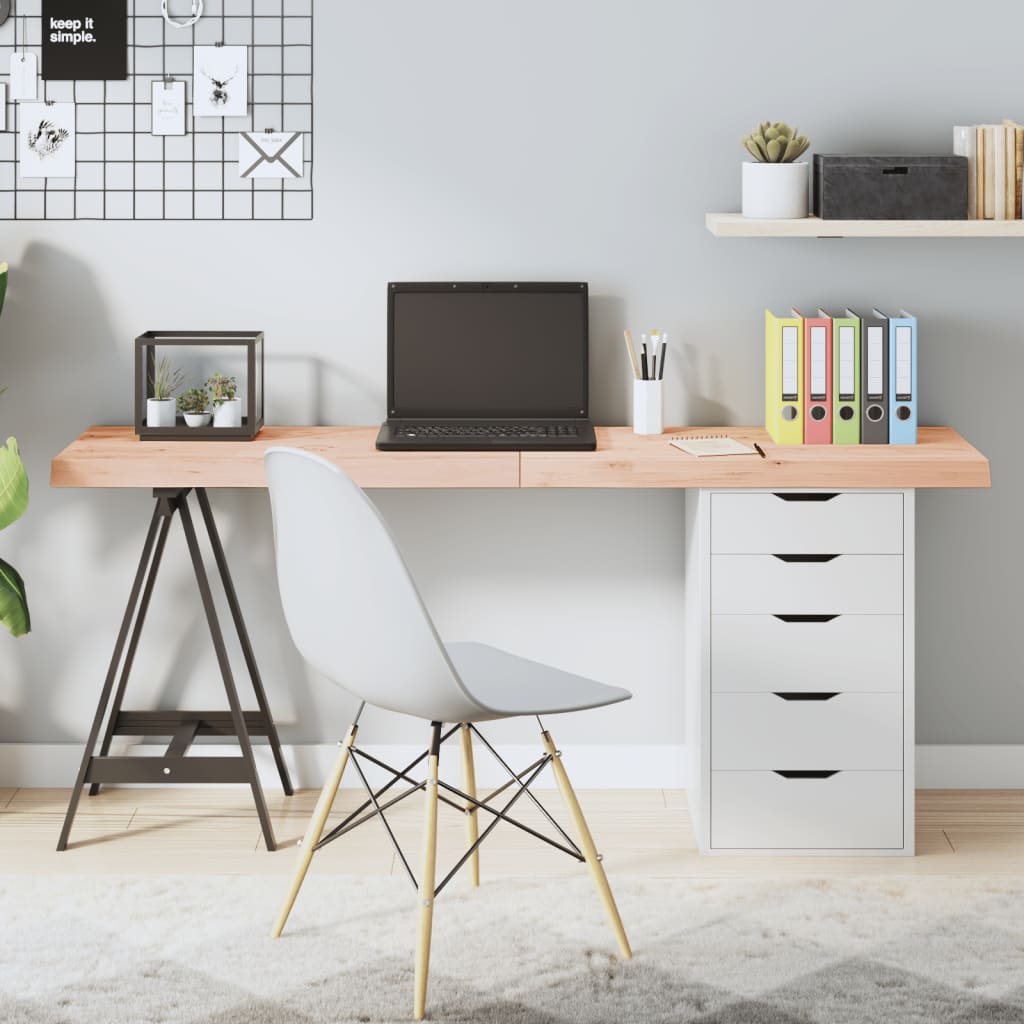 Επιφάνεια Τραπεζιού 160x60x(2-6)εκ Ακατέργαστο Μασίφ Ξύλο Δρυός 1