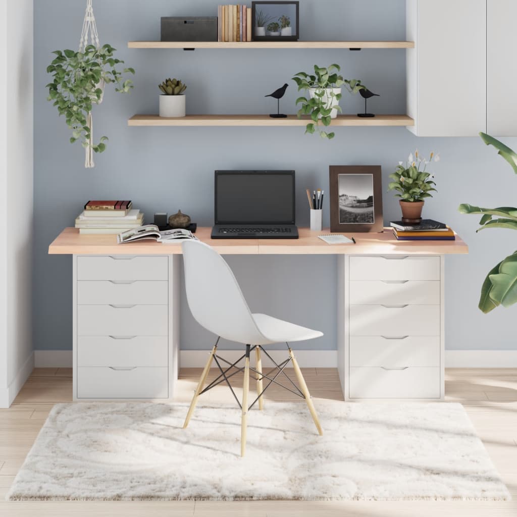 Επιφάνεια Τραπεζιού 180x50x(2-4)εκ Ακατέργαστο Μασίφ Ξύλο Δρυός 1