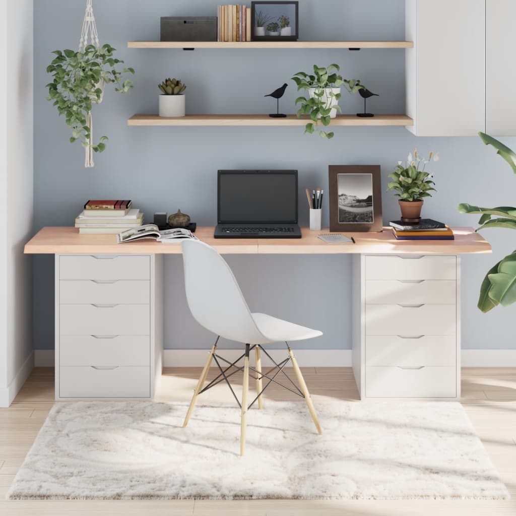 Επιφάνεια Τραπεζιού 200x60x(2-4)εκ Ακατέργαστο Μασίφ Ξύλο Δρυός 1