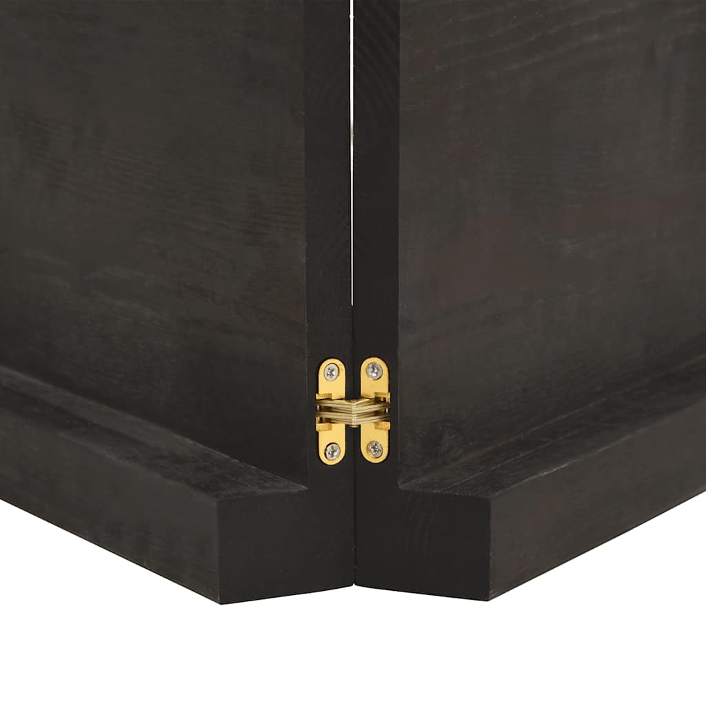 Επιφάνεια Τραπεζιού Σκούρο Καφέ 140x40x(2-6)εκ Επεξ. Μασίφ Δρυς 7