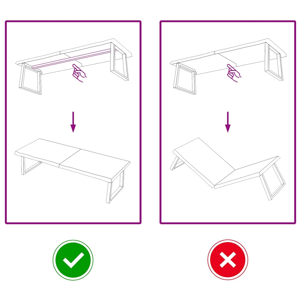 Επιφάνεια Τραπεζιού Σκούρο Καφέ 160x50x(2-6)εκ Επεξ. Μασίφ Δρυς 4