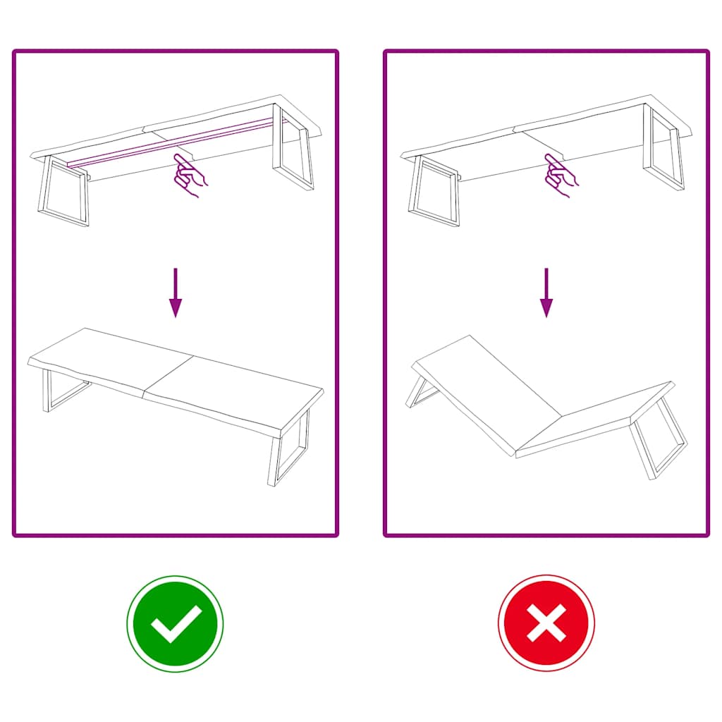 Επιφάνεια Τραπεζιού Σκούρο Καφέ 180x50x(2-6)εκ Επεξ. Μασίφ Δρυς 4