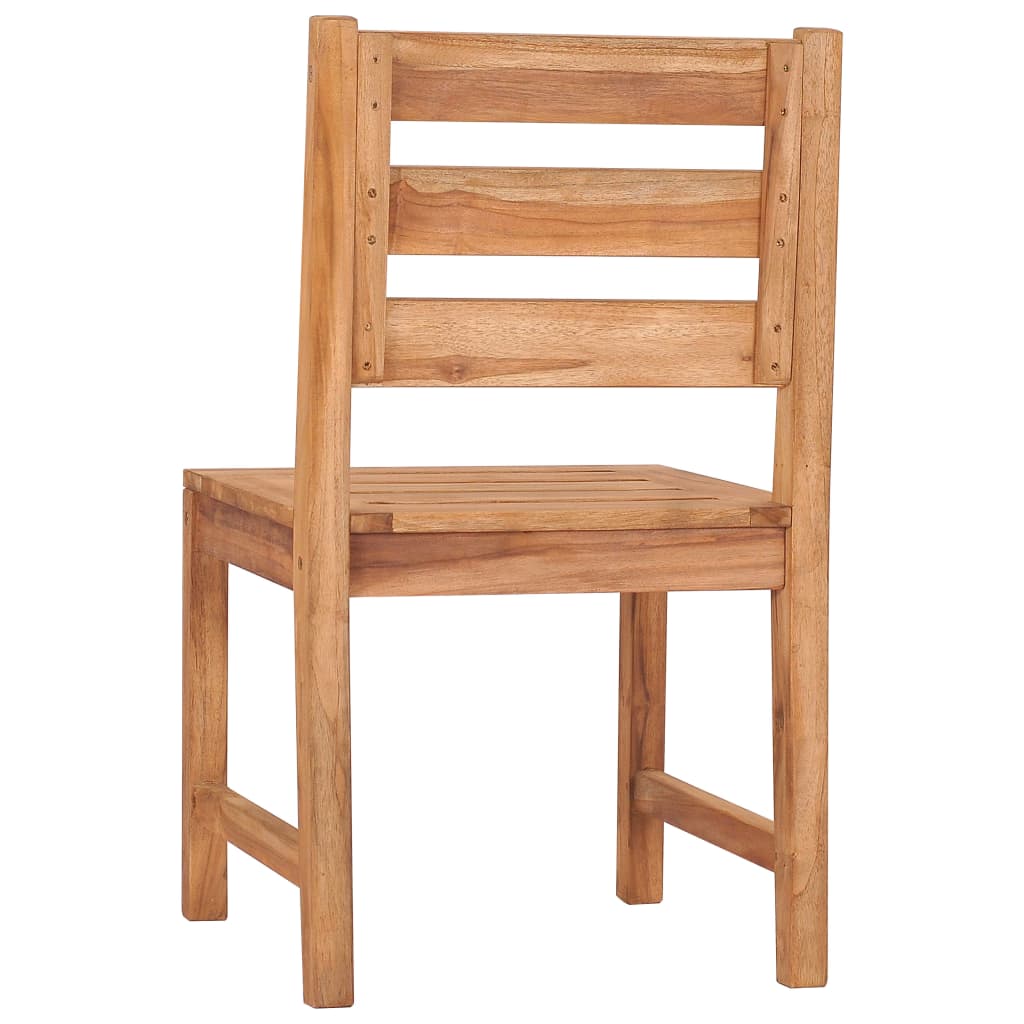 Καρέκλες Κήπου 6 τεμ. από Μασίφ Ξύλο Teak 6