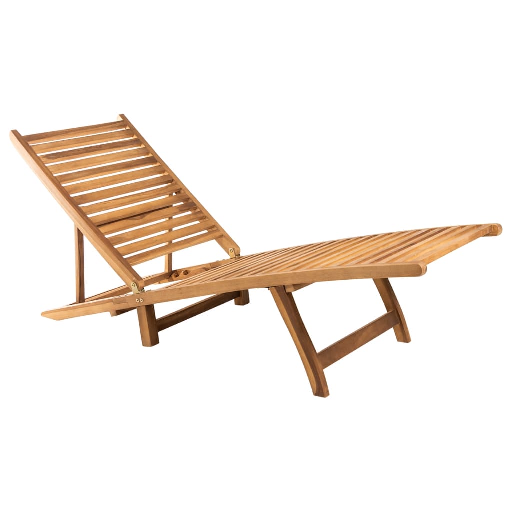 Ξαπλώστρα από Μασίφ Ξύλο Teak 1