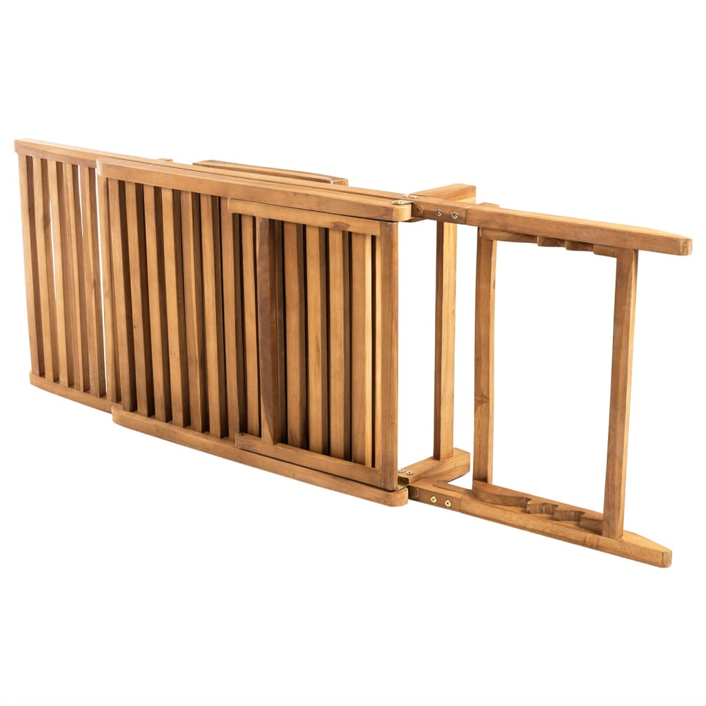 Ξαπλώστρα από Μασίφ Ξύλο Teak 3