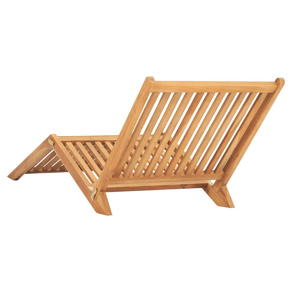 Ξαπλώστρα από Μασίφ Ξύλο Teak 3