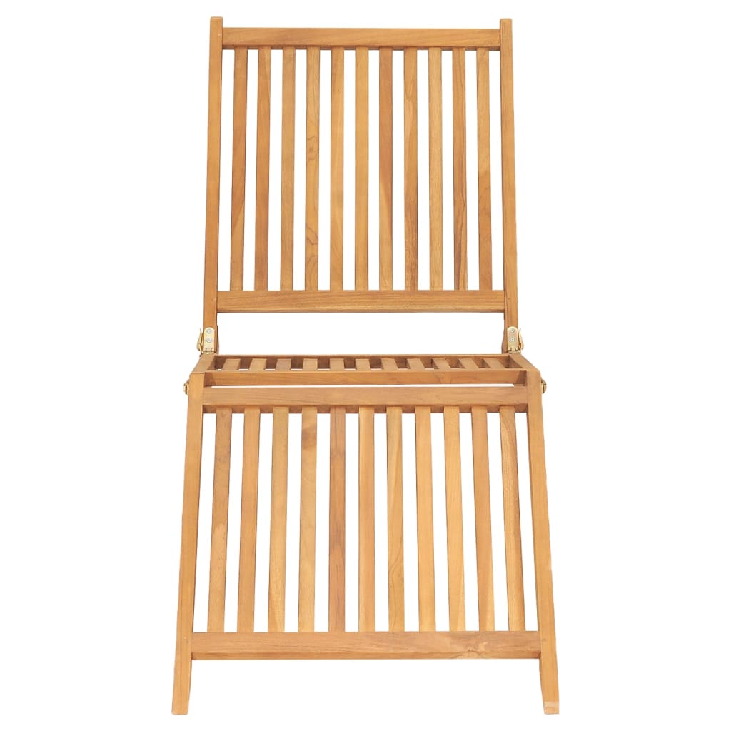 Ξαπλώστρα από Μασίφ Ξύλο Teak 4