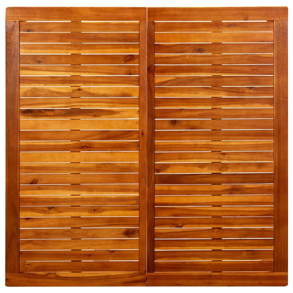 Τραπεζάκι Σαλονιού Κήπου 110 x 110 x 45 εκ. Μασίφ Ξύλο Ακακίας 4