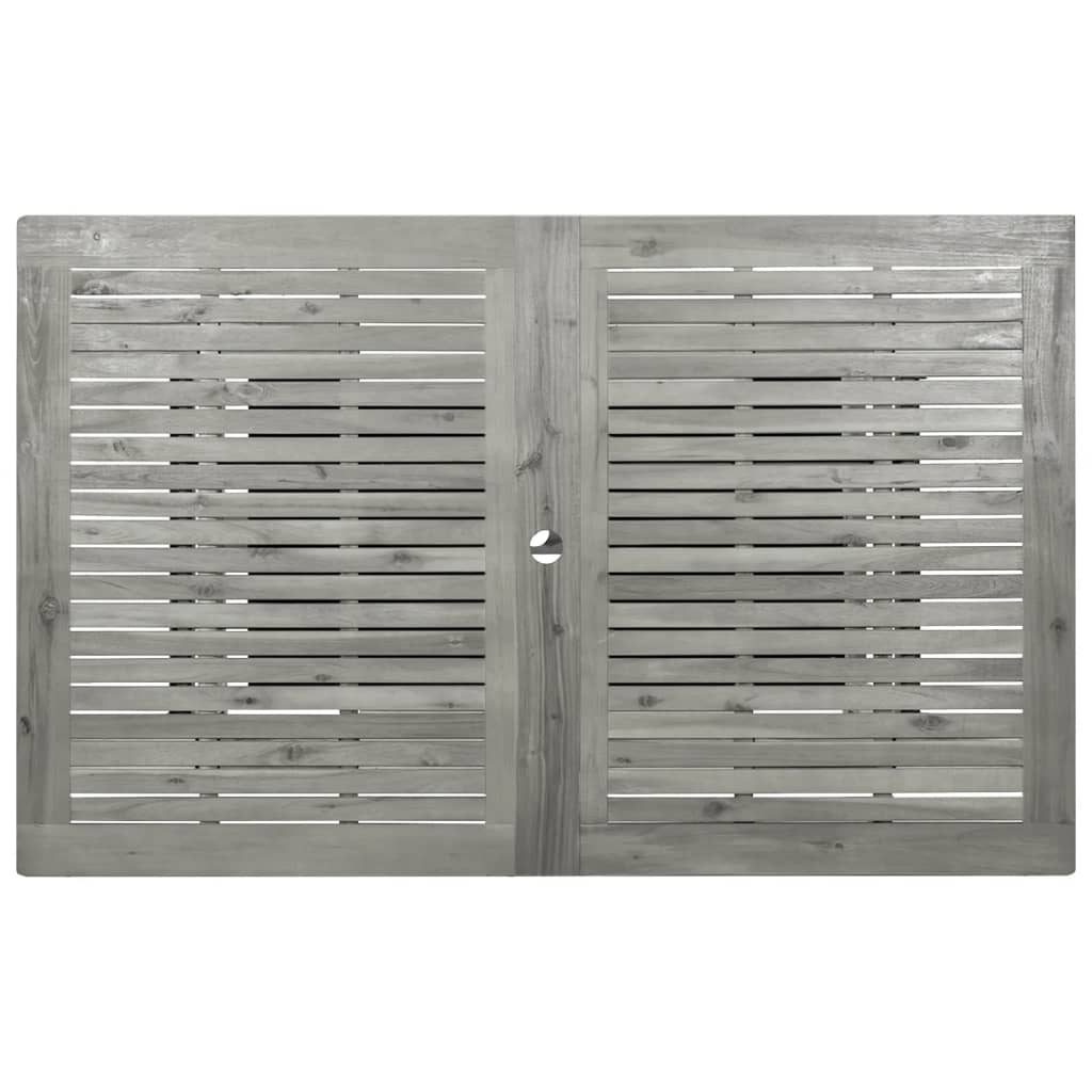 Τραπεζαρία Κήπου (160-240) x 100 x 75 εκ από Μασίφ Ξύλο Ακακίας 7