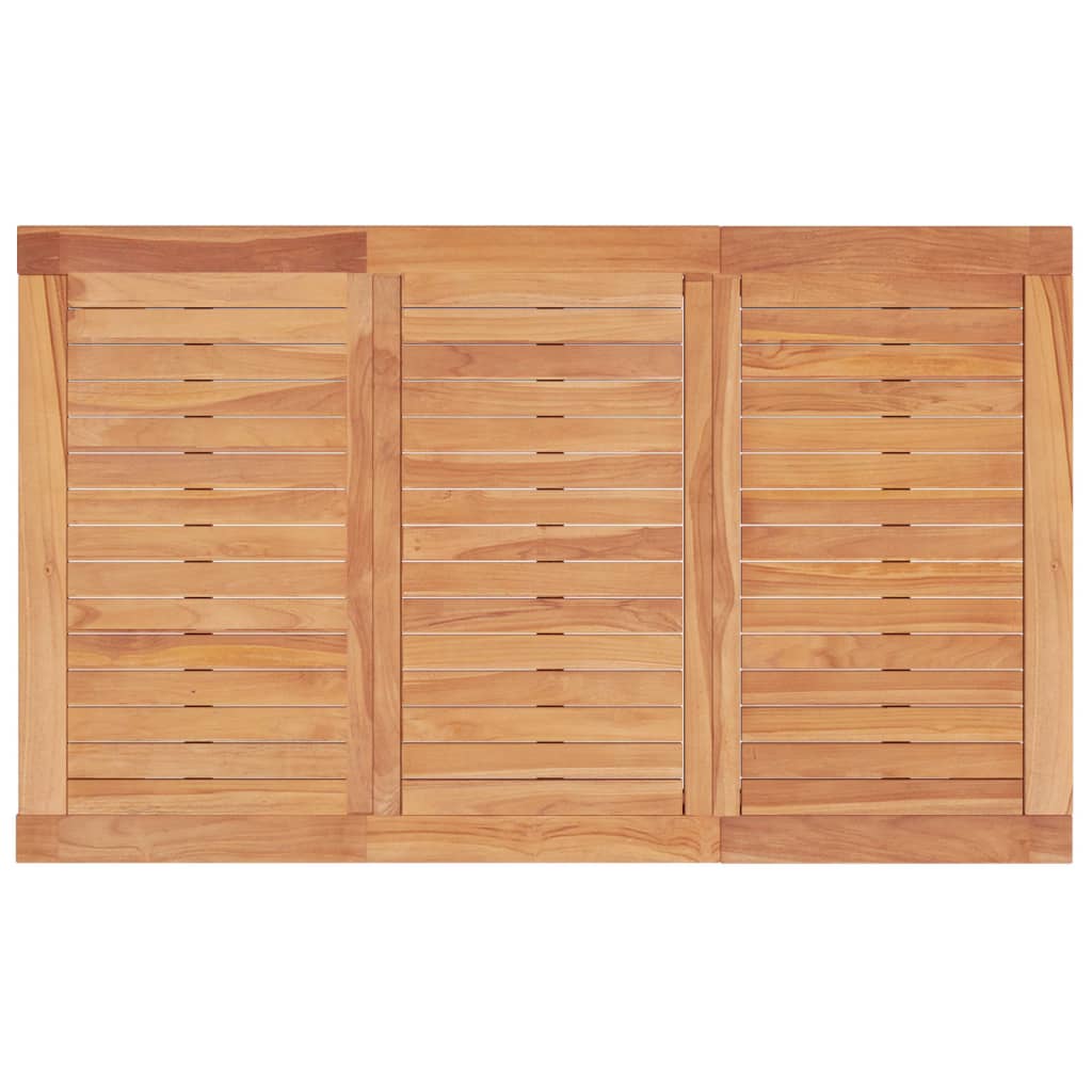 Τραπεζαρία Κήπου 150 x 90 x 75 εκ. από Μασίφ Ξύλο Teak 5