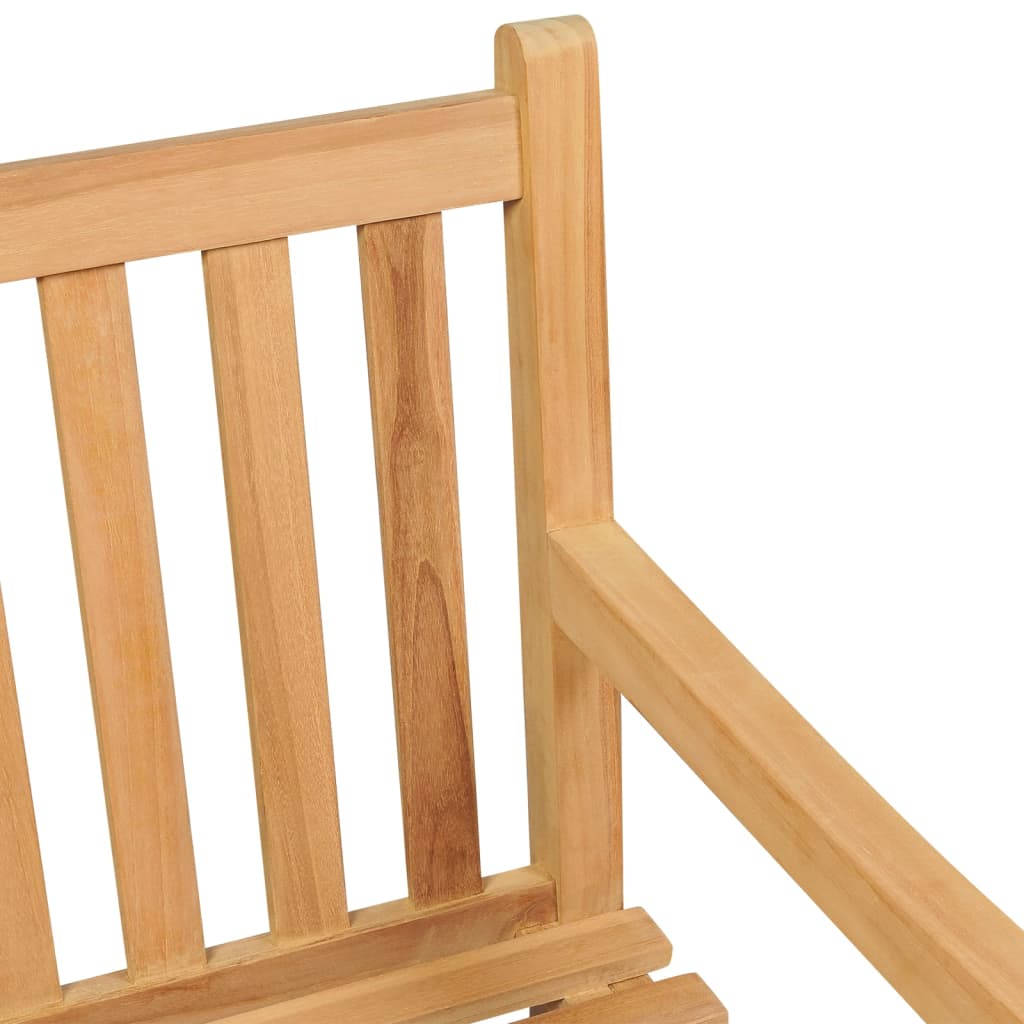 Παγκάκι Κήπου 114 εκ. από Μασίφ Ξύλο Teak 4