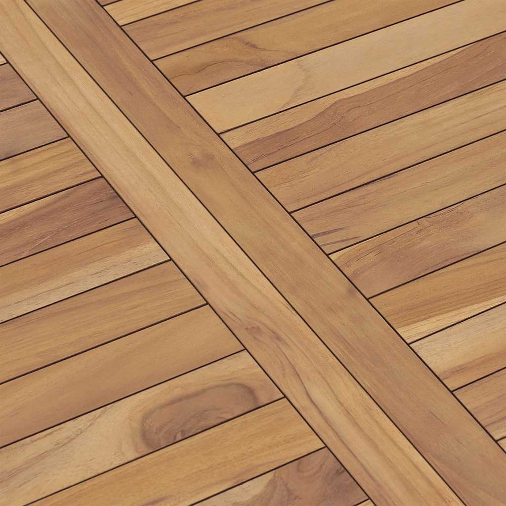 Τραπεζαρία Κήπου 120 x 70 x 77 εκ. από Μασίφ Ξύλο Teak 5