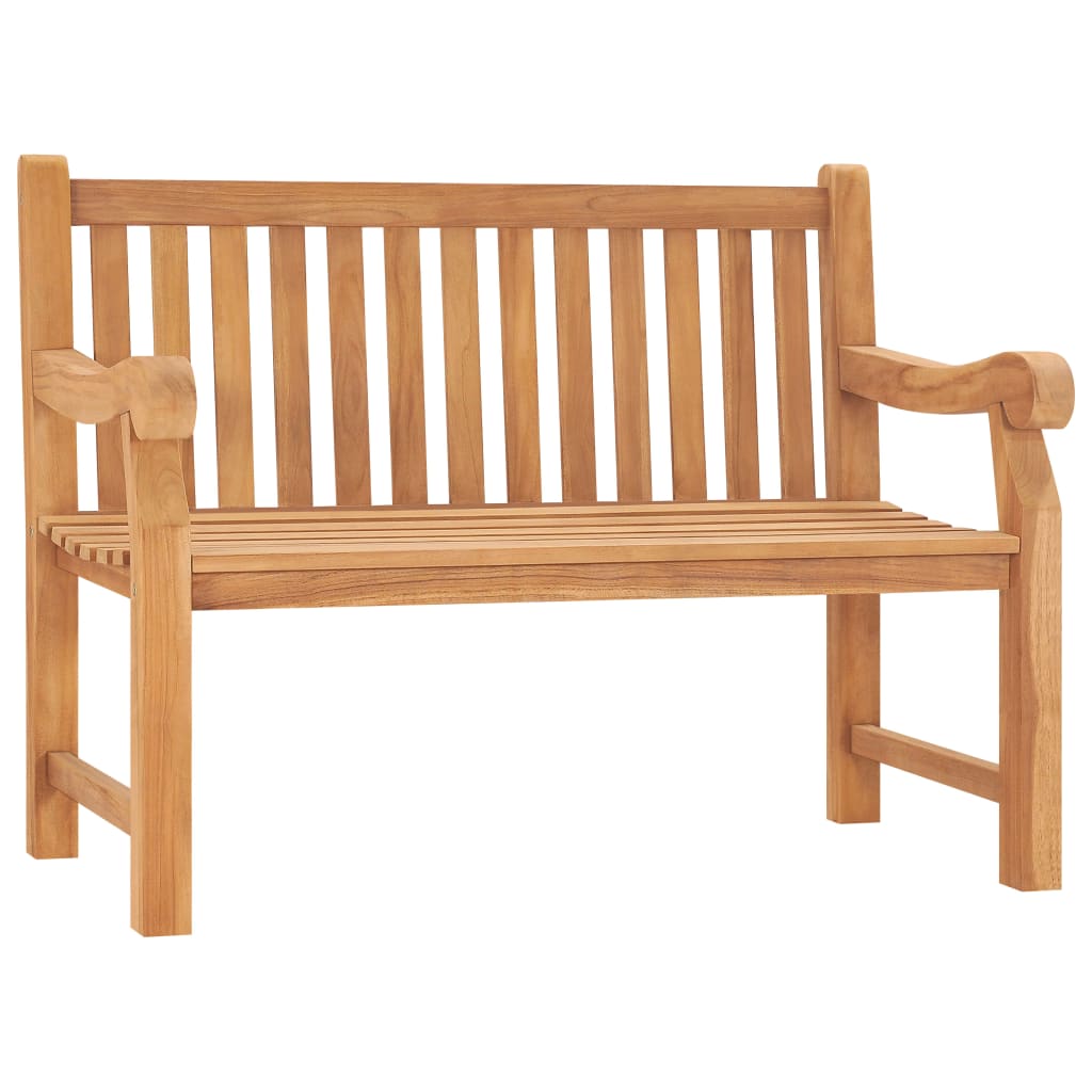 Παγκάκι Κήπου 114 εκ. από Μασίφ Ξύλο Teak 1