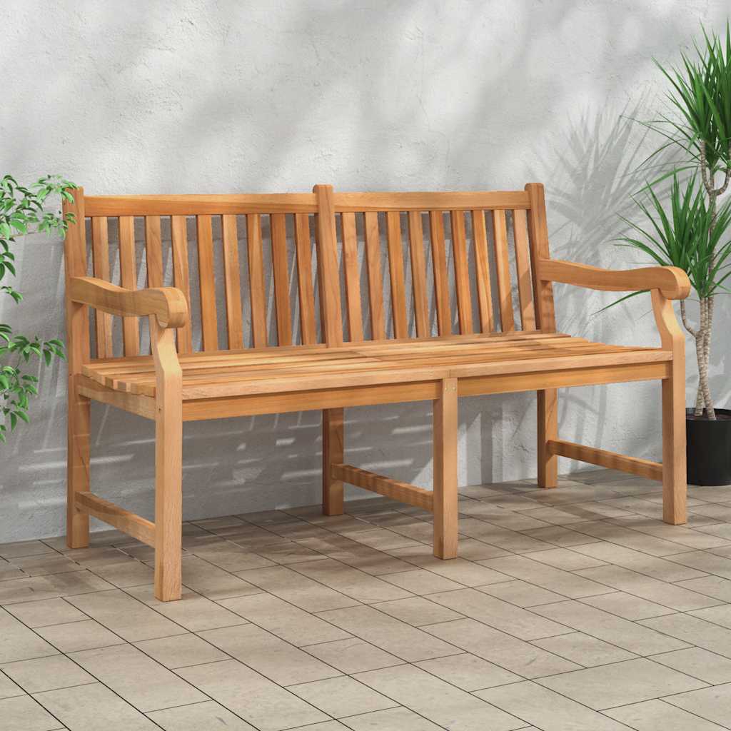 Παγκάκι Κήπου 150 εκ. από Μασίφ Ξύλο Teak 1