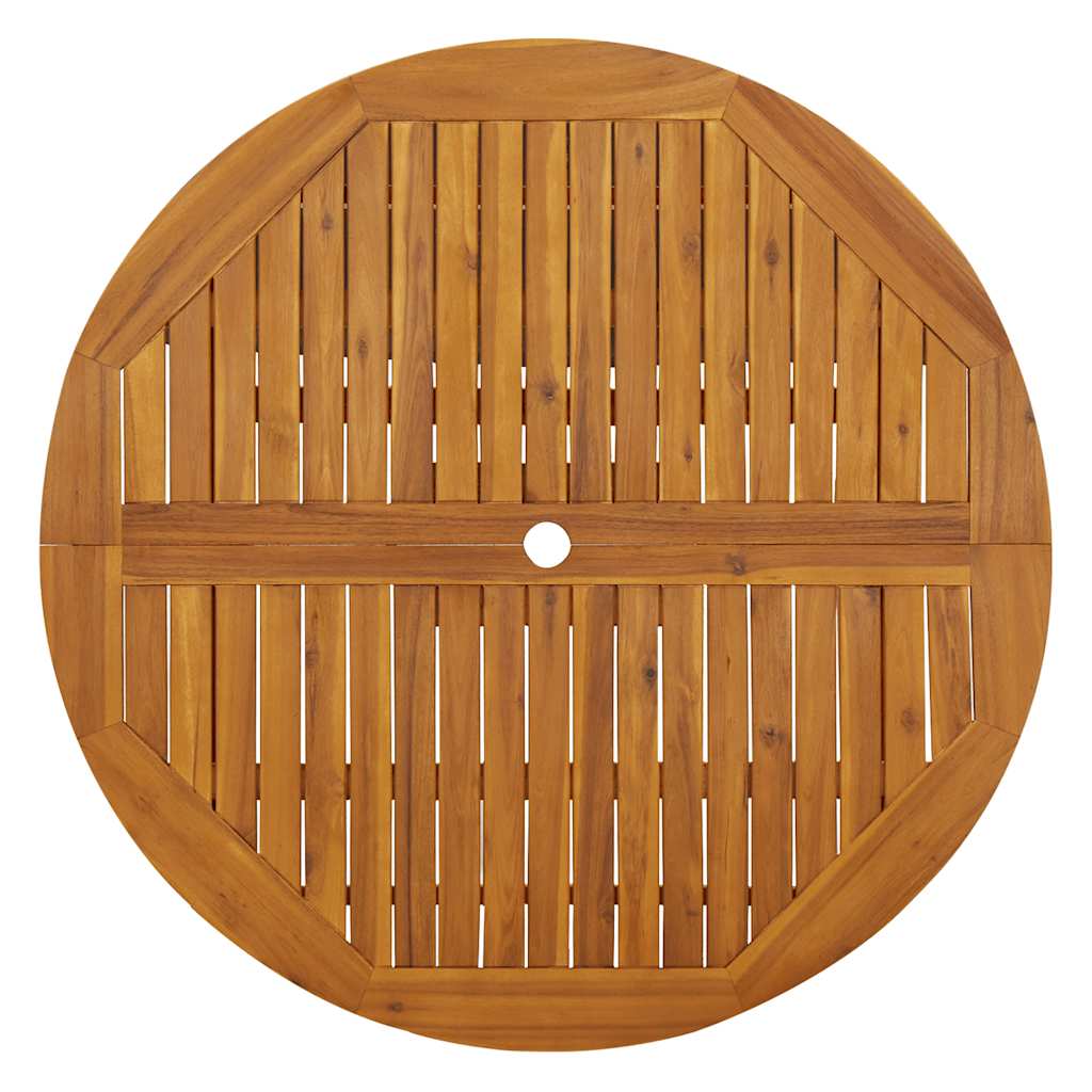 Τραπέζι Κήπου Πτυσσόμενο 110 εκ. Μασίφ Ξύλο Ακακίας 6