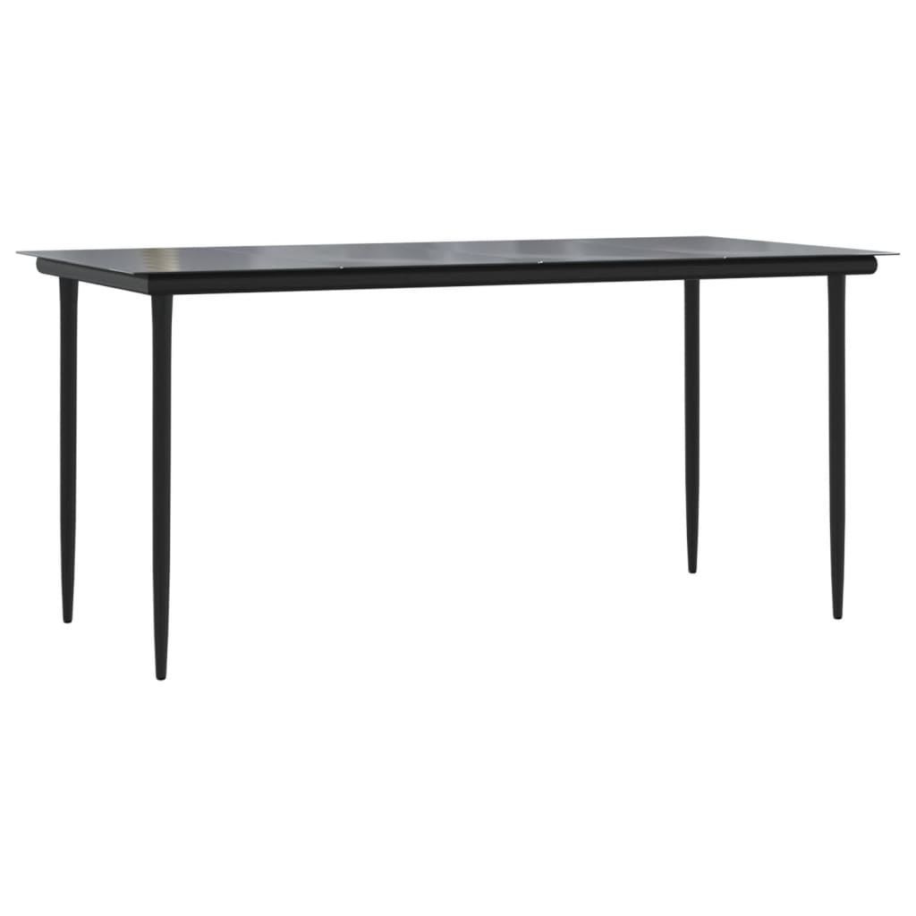 Σετ Τραπεζαρίας Κήπου 5 τεμ. Συνθ. Ρατάν / Ατσάλι με Μαξιλάρια 6
