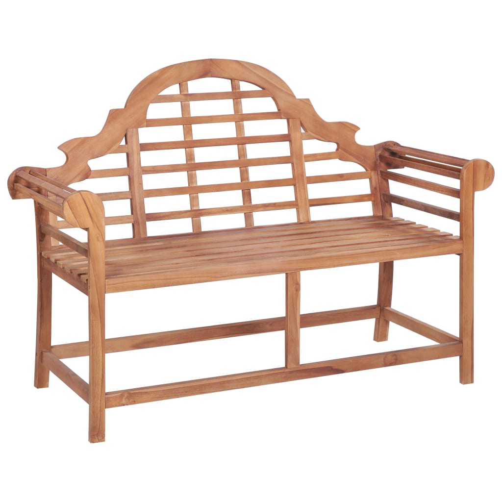 Παγκάκι Κήπου 127 x 58,5 x 92,5 εκ. από Μασίφ Ξύλο Teak 1