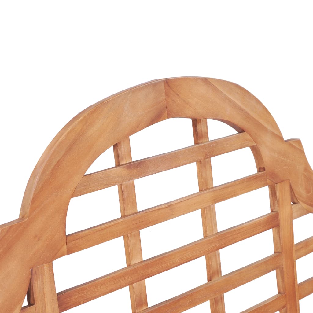 Παγκάκι Κήπου 127 x 58,5 x 92,5 εκ. από Μασίφ Ξύλο Teak 6