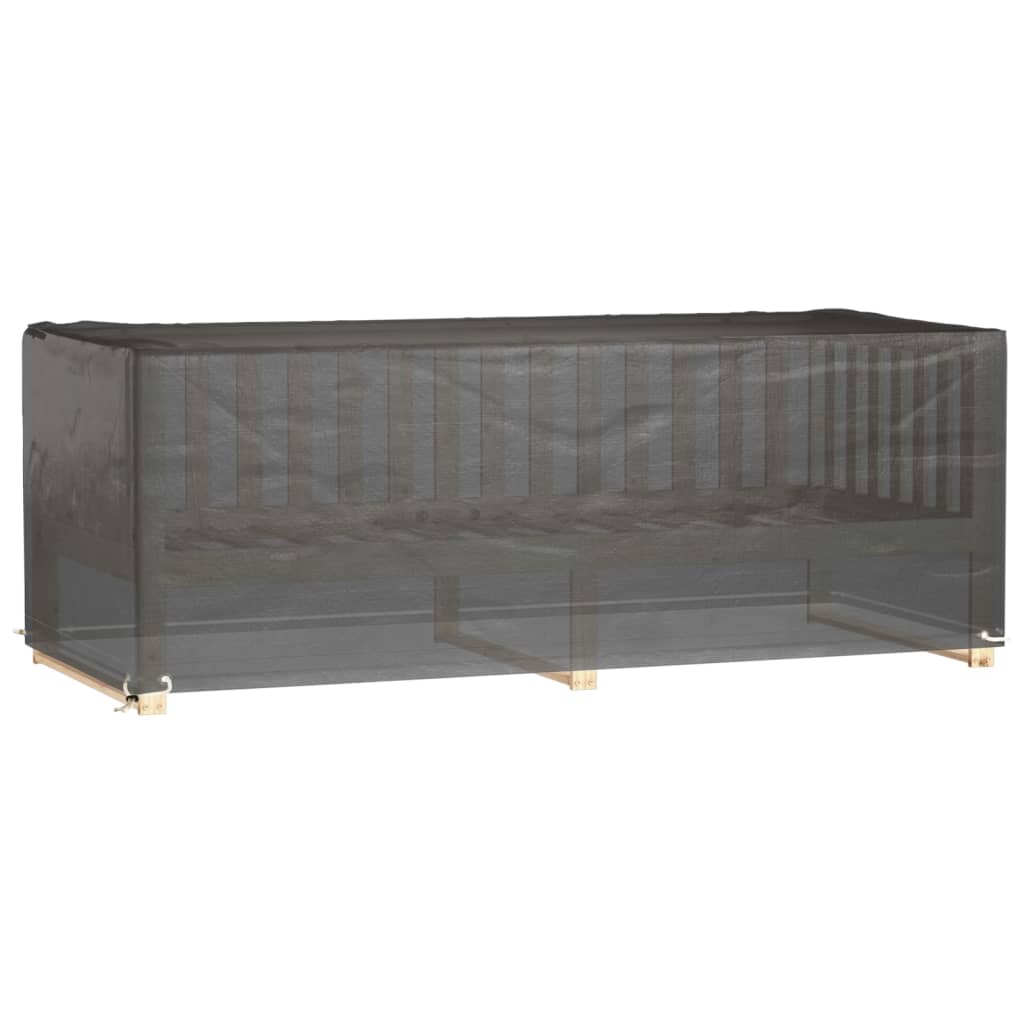 Κάλυμμα Επίπλων Κήπου Ορθογώνιο με 8 Κρίκους 192 x 82 x 65 εκ. 2