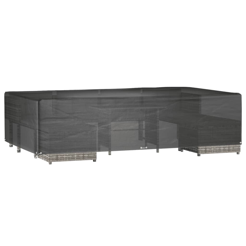 Κάλυμμα Επίπλων Κήπου Ορθογώνιο με 12 Κρίκους 315x180x75 εκ. 2