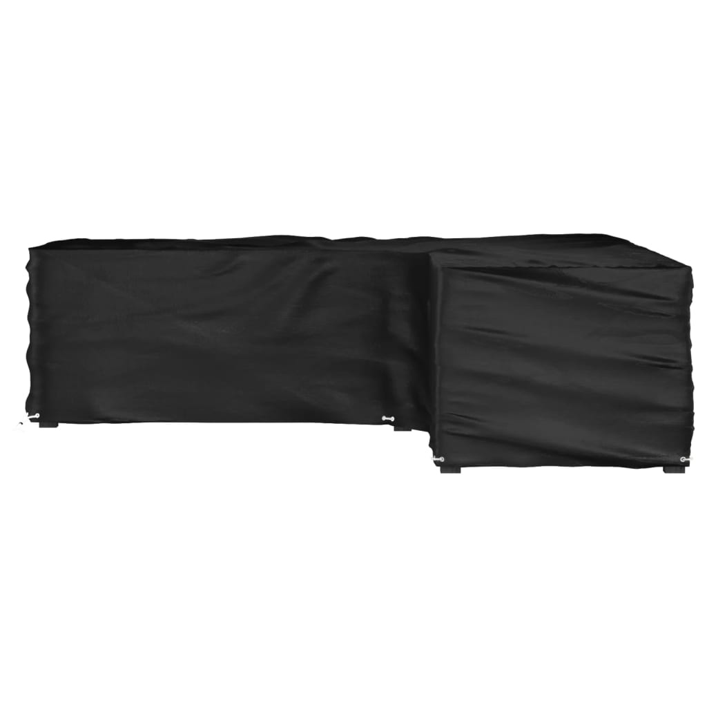 Κάλυμμα Επίπλων Κήπου Σχήματος Γ με 16 Κρίκους 250x250x70 εκ. 1