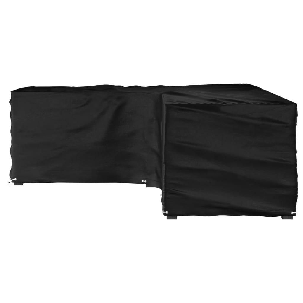 Κάλυμμα Επίπλων Κήπου Σχήματος Γ με 18 Κρίκους 220x285x80 εκ. 4