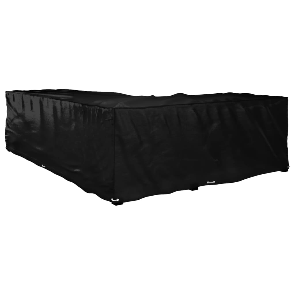 Κάλυμμα Επίπλων Κήπου Σχήματος Γ με 18 Κρίκους 220x285x80 εκ. 5