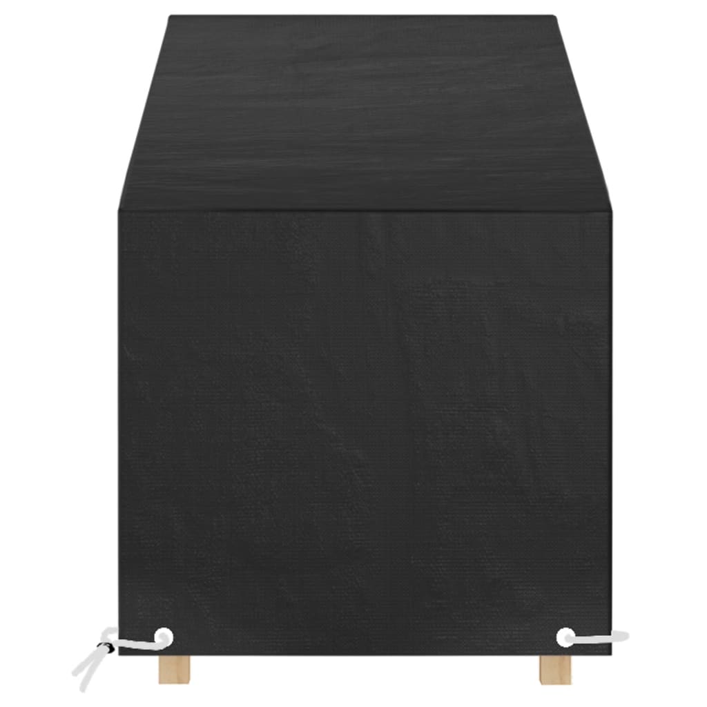 Κάλυμμα Ξαπλώστρας με 12 Κρίκους 200x65x35/60 εκ. Πολυαιθυλένιο 3
