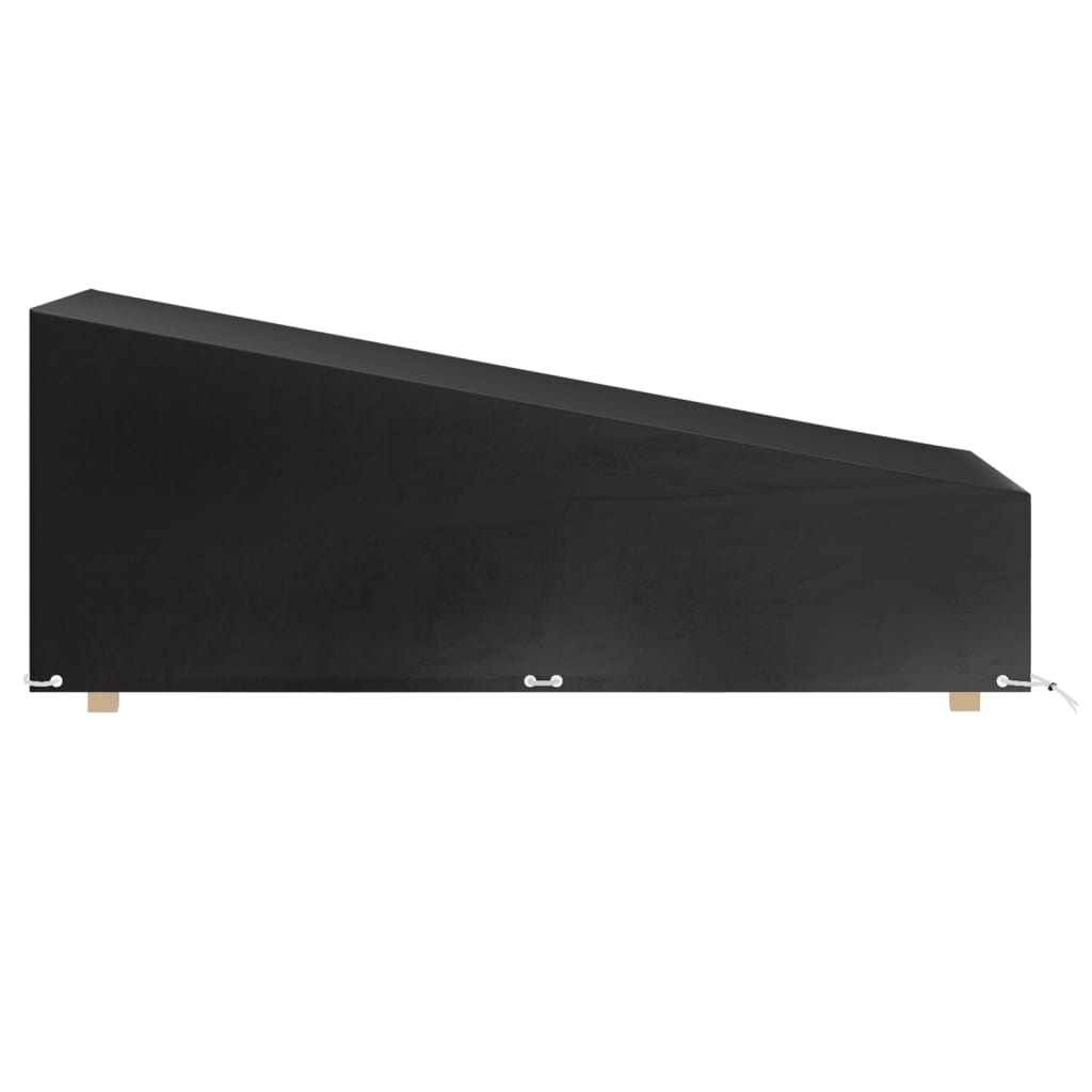 Κάλυμμα Ξαπλώστρας με 12 Κρίκους 200x65x35/60 εκ. Πολυαιθυλένιο 4