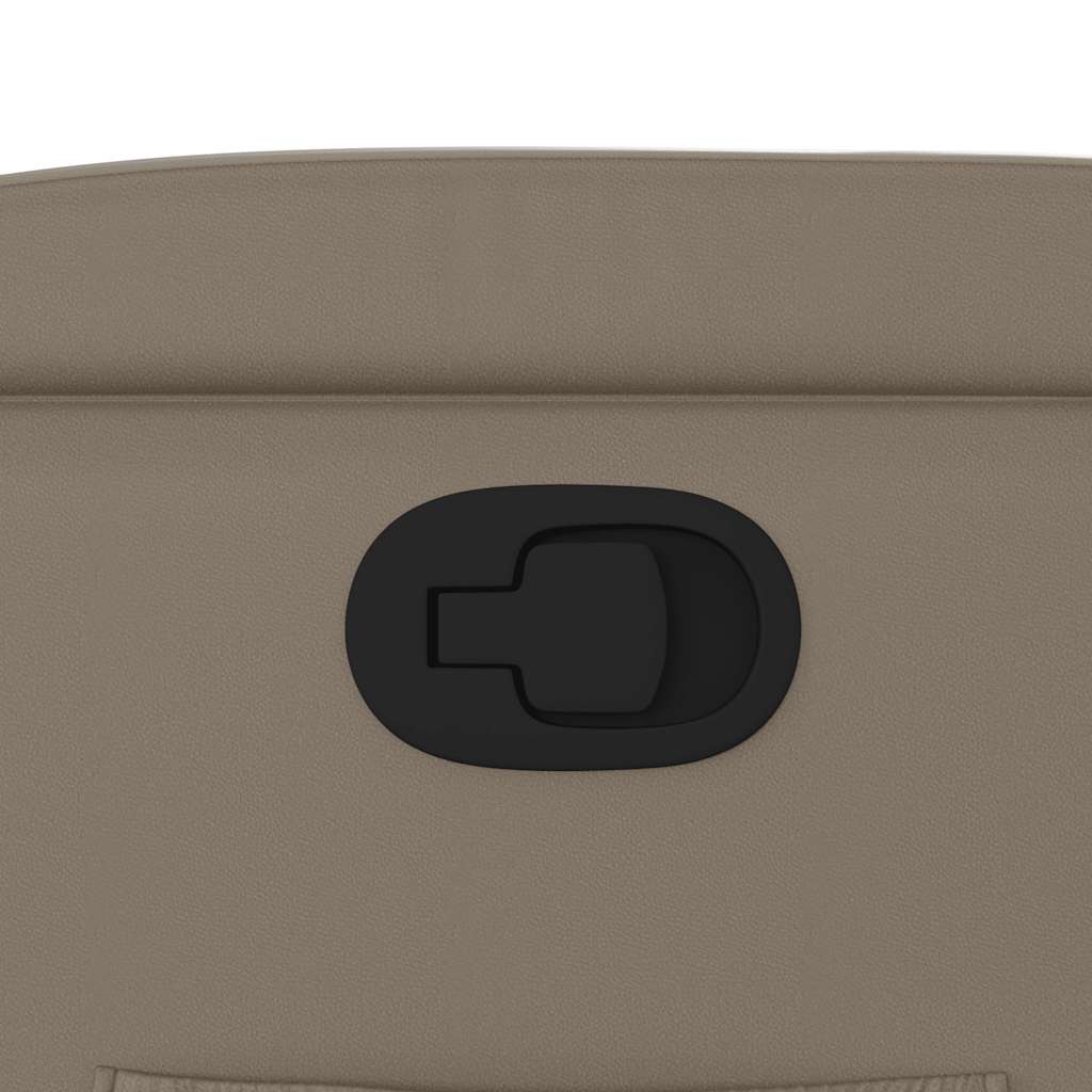 Πολυθρόνα Ανακλινόμενη με Ανύψωση Καπουτσίνο Συνθ. Δέρμα 12