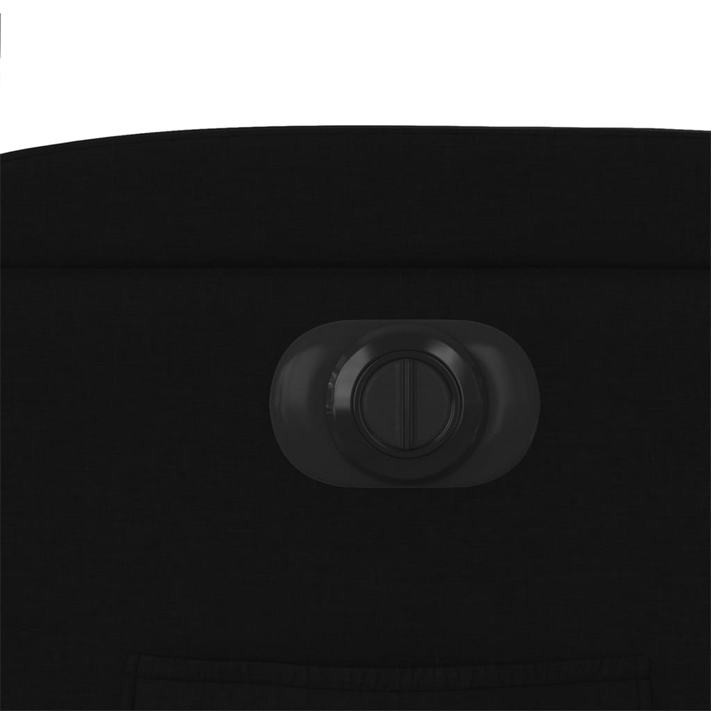 Πολυθρόνα Ανακλινόμενη Ηλεκτρική Μαύρη Υφασμάτινη 12