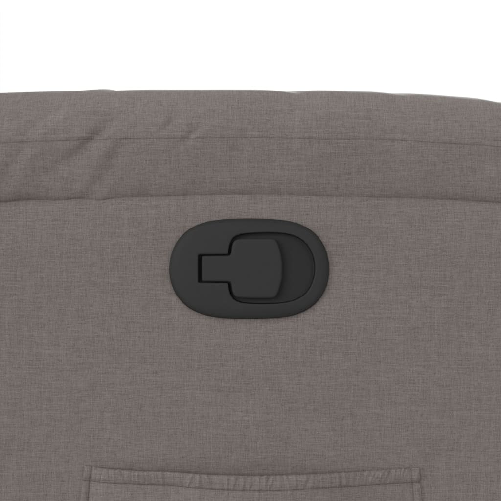 Πολυθρόνα Ανακλινόμενη με Ανύψωση Χρώμα Taupe Υφασμάτινη 12