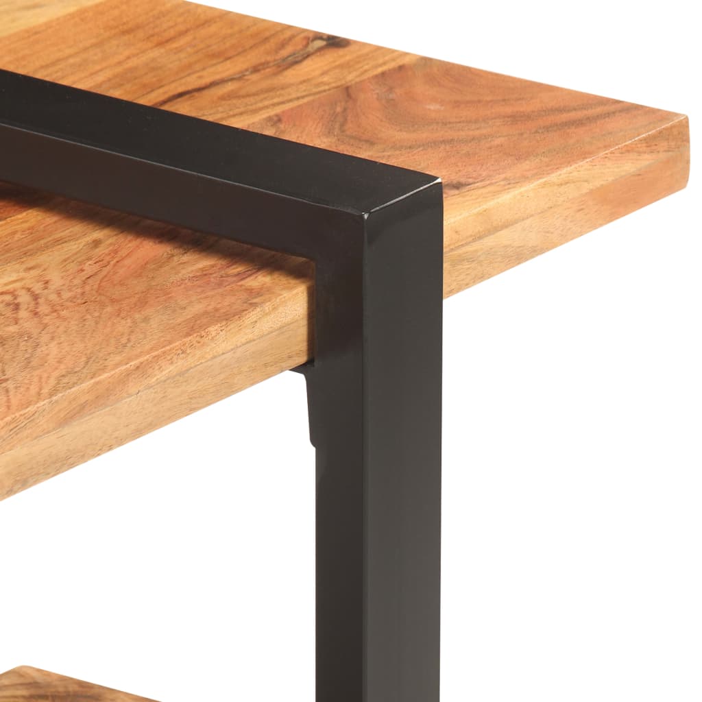 Έπιπλο Τηλεόρασης 130 x 40 x 40 εκ. από Μασίφ Ξύλο Ακακίας 4