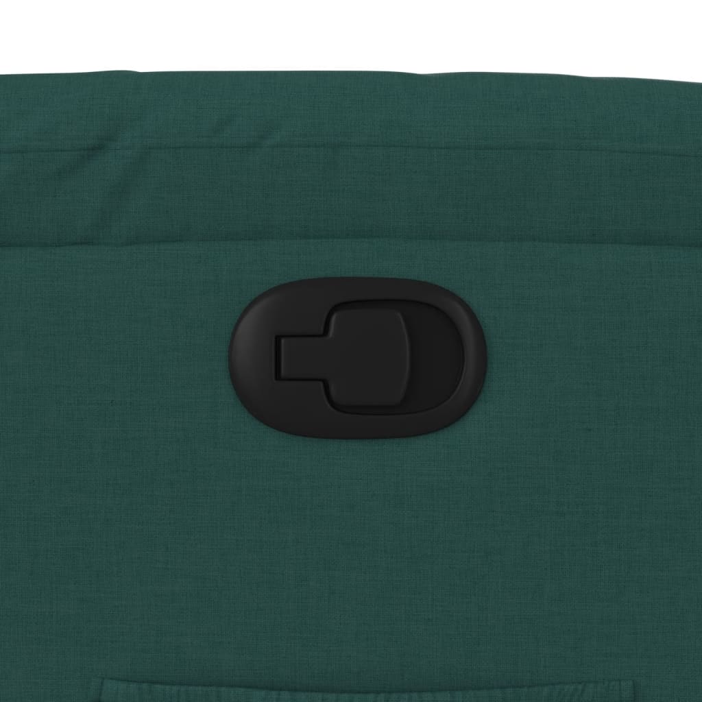 Πολυθρόνα Ανακλινόμενη με Ανύψωση Σκούρο Πράσινη Υφασμάτινη 11