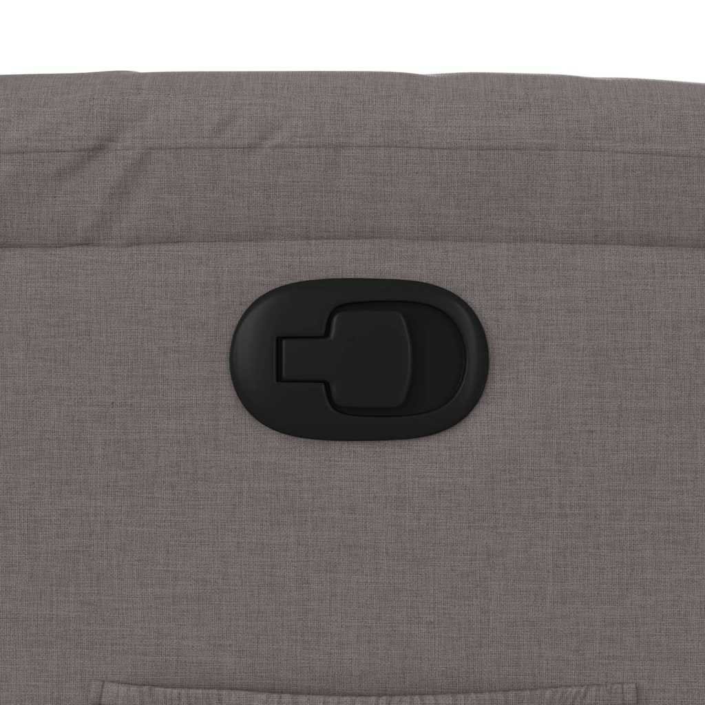 Πολυθρόνα Ανακλινόμενη με Ανύψωση Χρώμα Taupe Υφασμάτινη 12