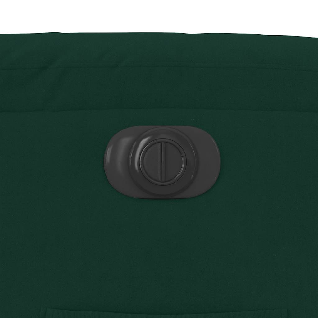 Πολυθρόνα Ανακλινόμενη Ηλεκτρική Σκούρο Πράσινο Βελούδινη 12