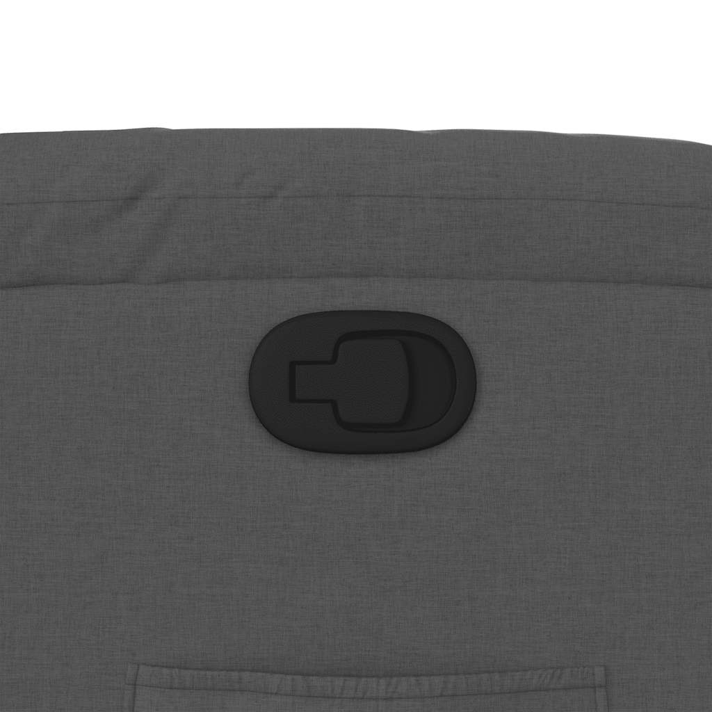 Πολυθρόνα Ανακλινόμενη με Ανύψωση Σκούρο Γκρι Υφασμάτινη 12