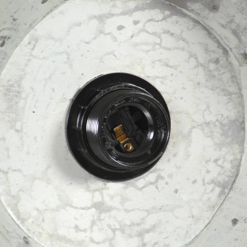 Φωτιστικό Industrial Κρεμαστό 25 W Ασημί 109 εκ. Ε27 7
