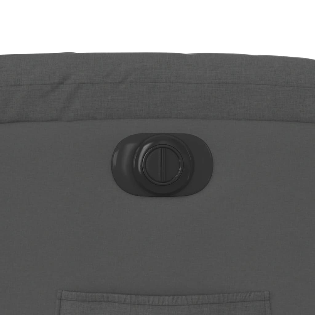 Πολυθρόνα Ανακλινόμενη Ηλεκτρική Σκούρο Γκρι Υφασμάτινη 12