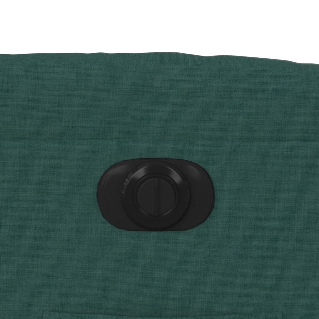 Πολυθρόνα Ανακλινόμενη Ηλεκτρική Πράσινο Υφασμάτινη 12